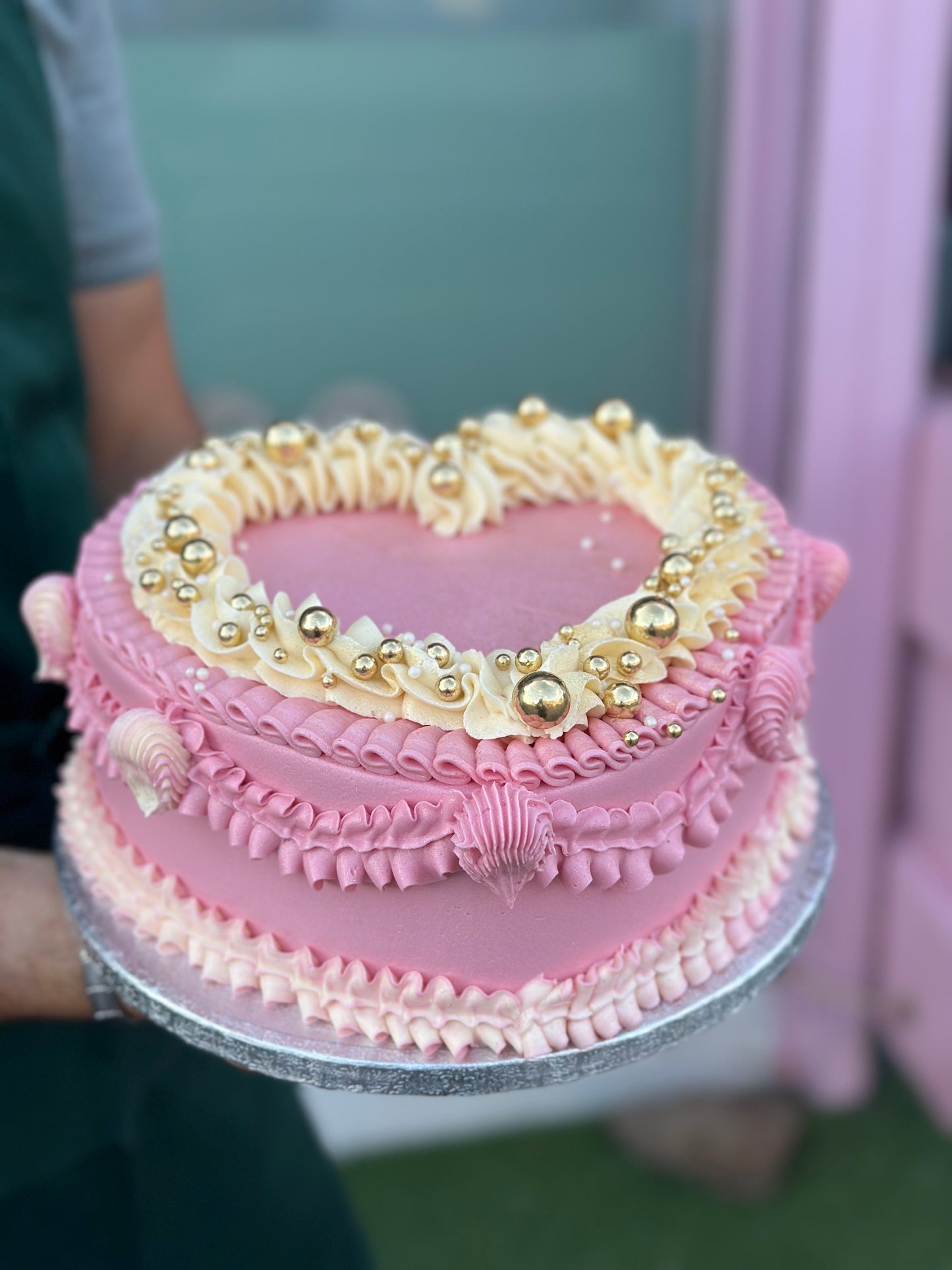 Heart Shaped Cake for Small Gatherings