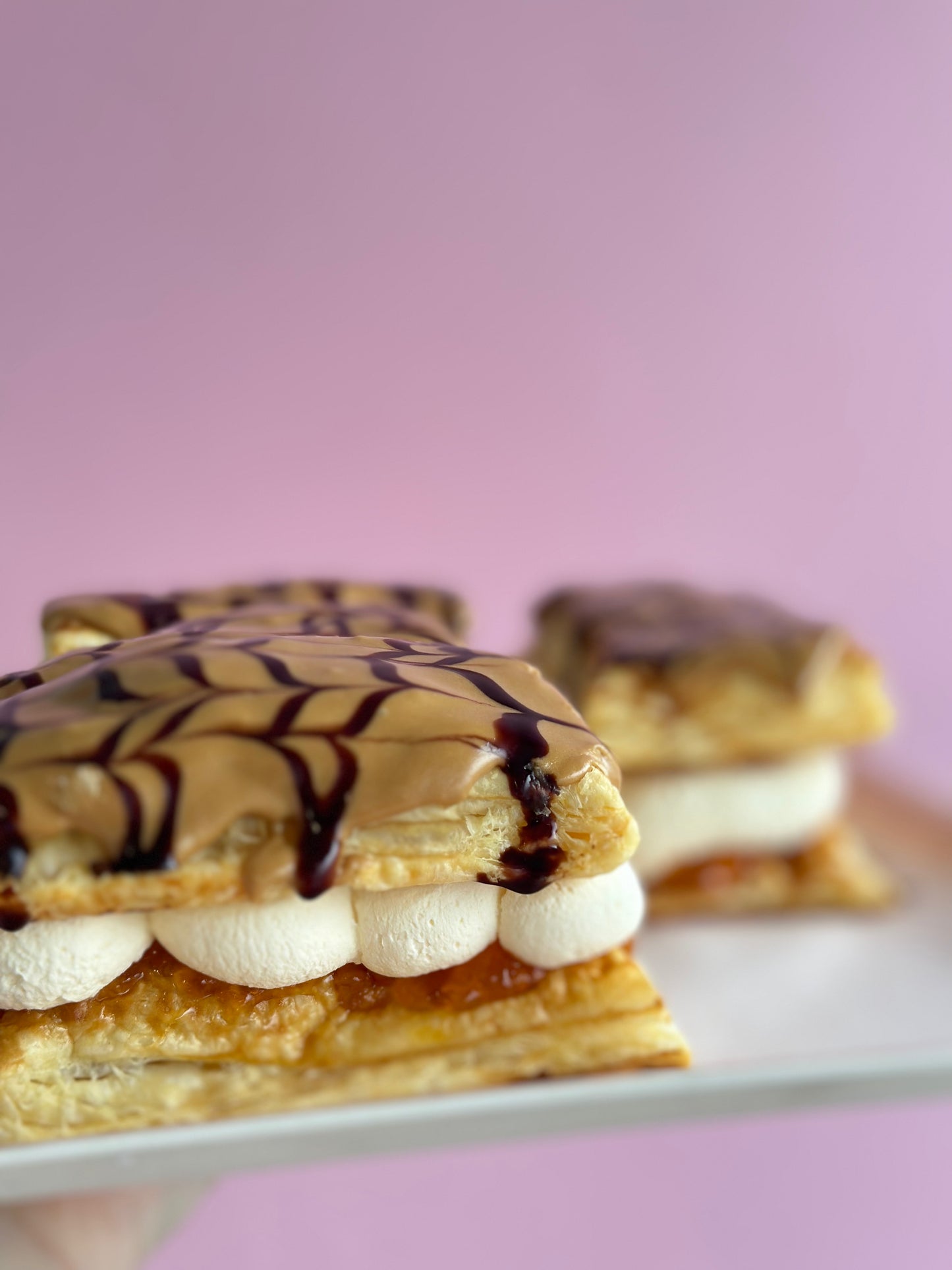 Coffee cream cake