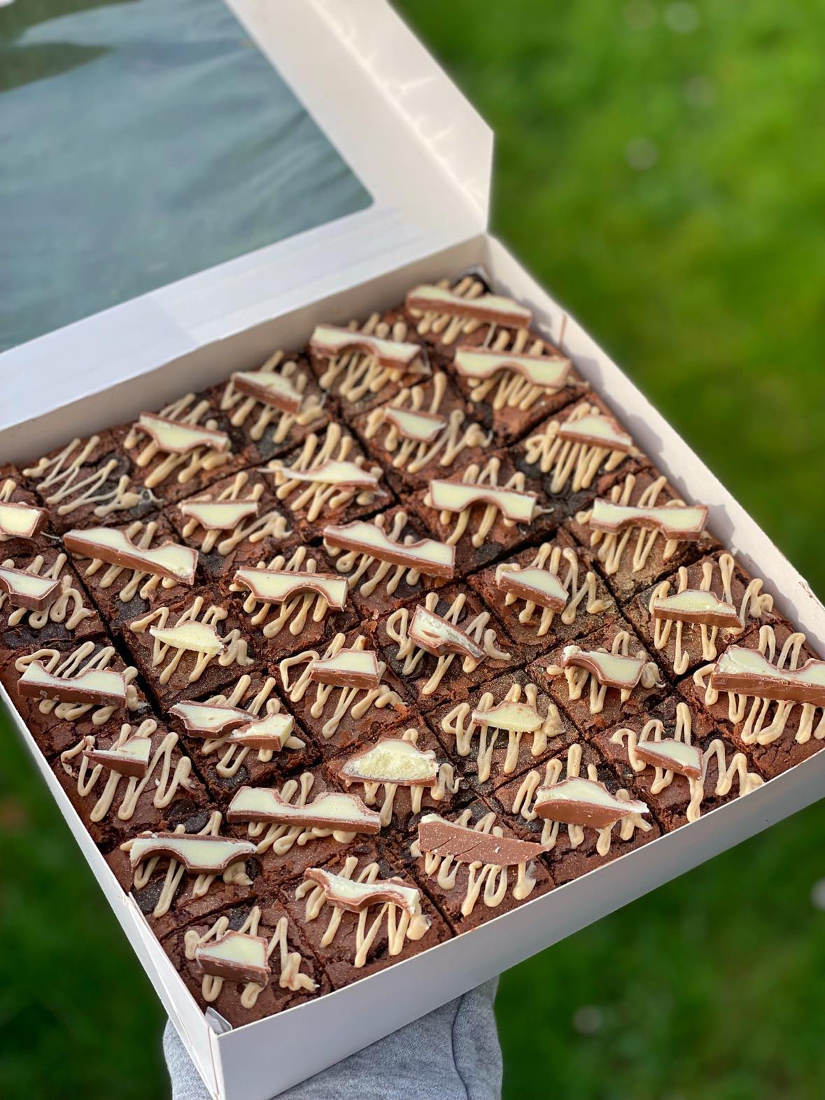 Kinder Chocolate Brownies