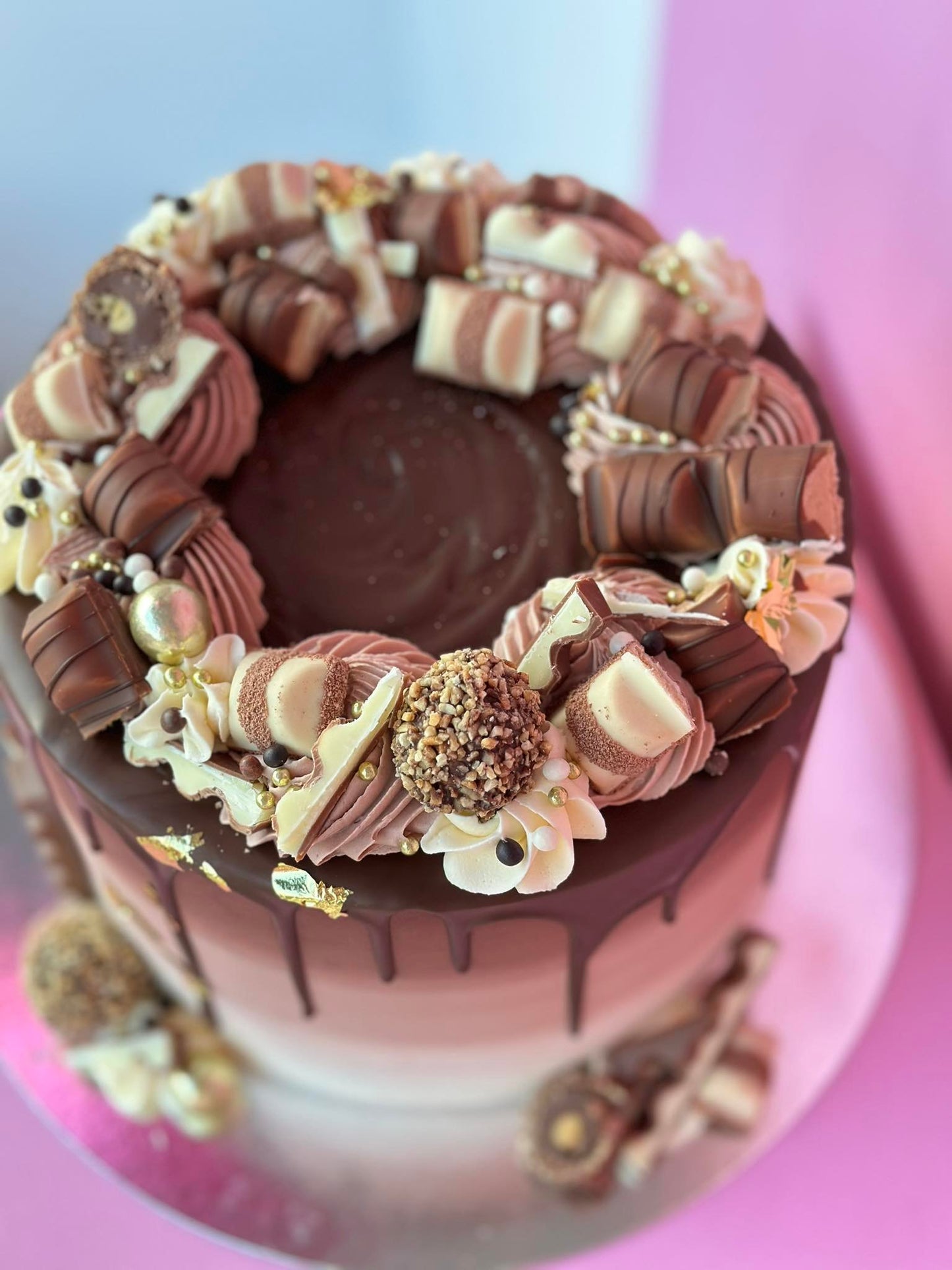 Kinder Chocolate Cake