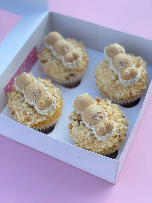 Kinder Hippo Cuppies - Occasional Cupcakes - Birthday Cupcakes