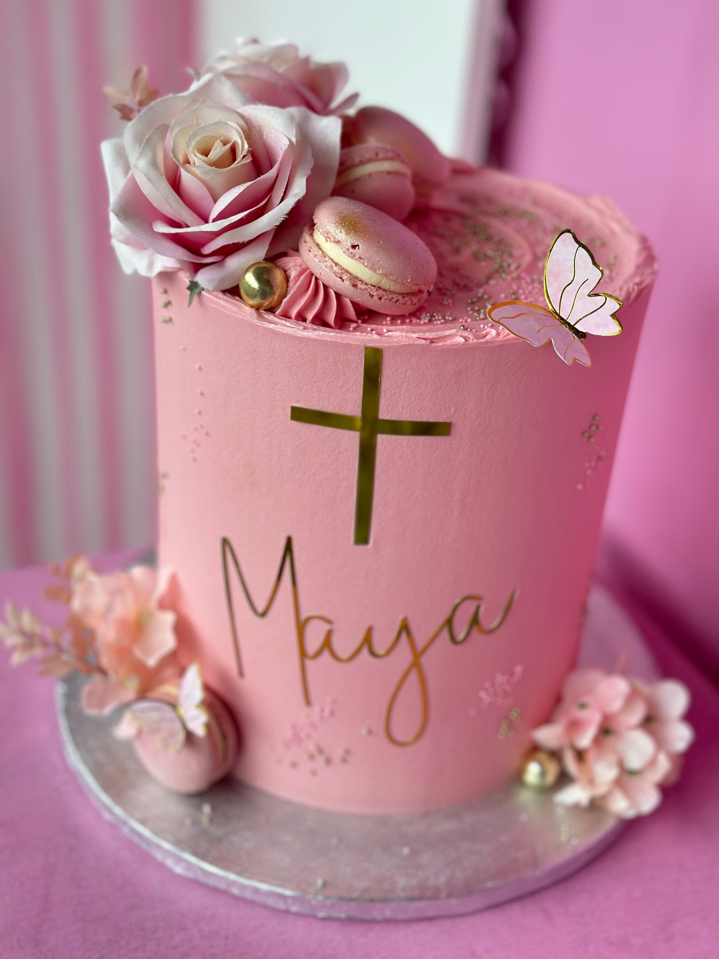 Maya - Ombré Cake- Christening Cake- Kids Cake - Confirmation Cake - Communion Cake