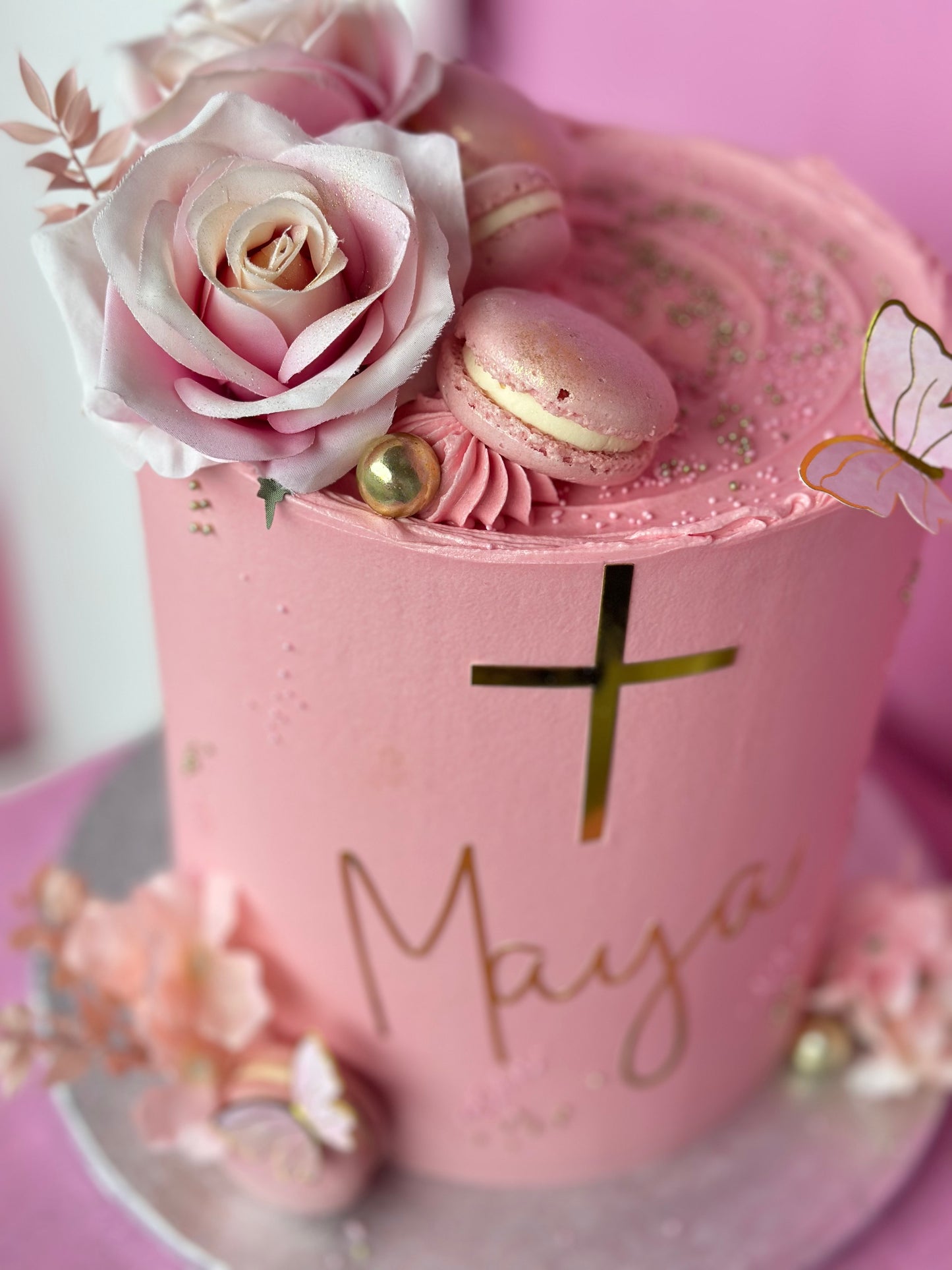 Maya - Ombré Cake- Christening Cake- Kids Cake - Confirmation Cake - Communion Cake