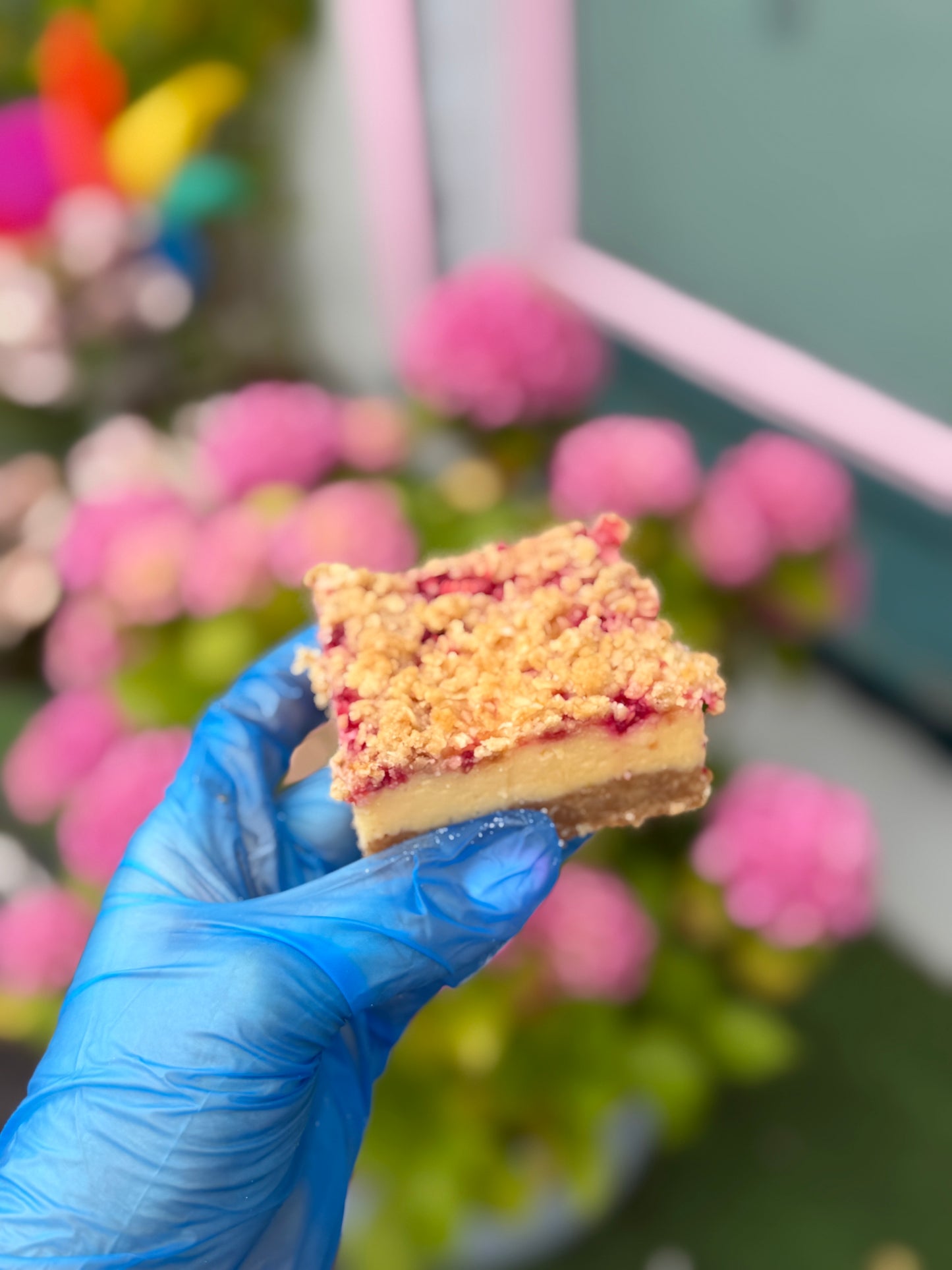 Raspberry Lemon Oatie Bar