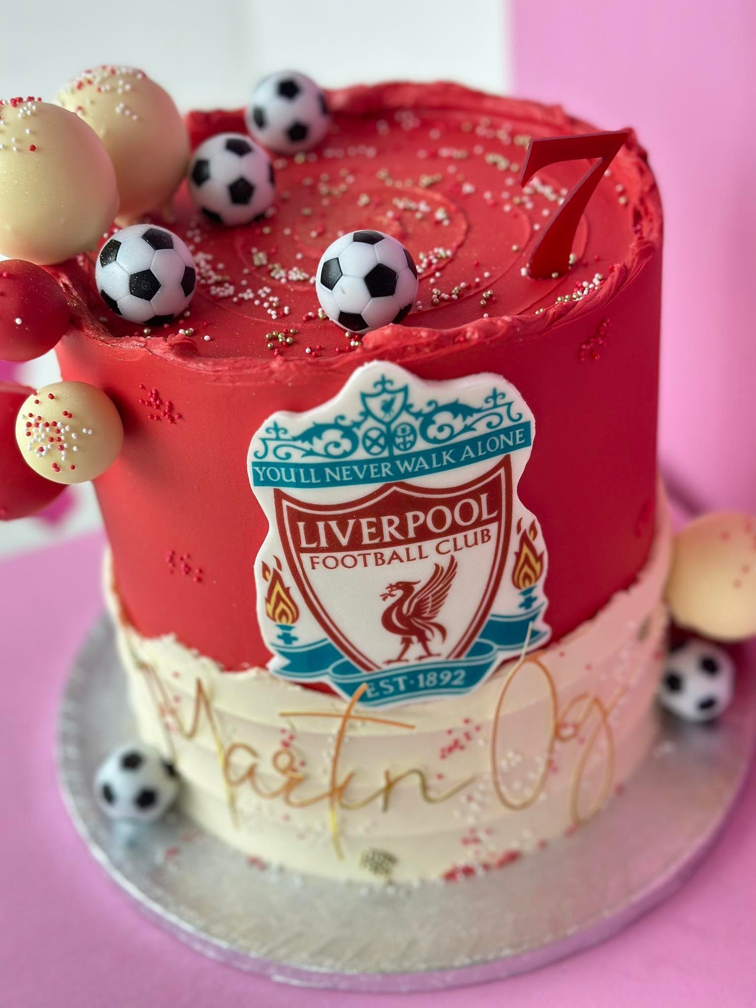 Liverpool Phoenix Cake | Soccer Cake